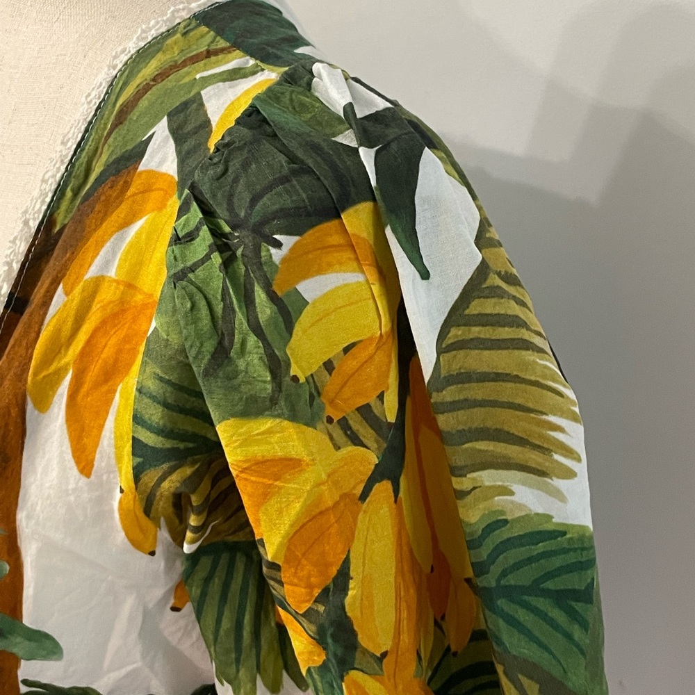 Farm Rio White Cocoa Forest Blouse - Picture 14 of 16